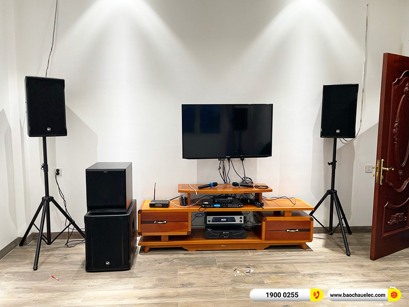 Lắp đặt d&agrave;n karaoke trị gi&aacute; hơn 110 triệu cho anh To&agrave;n tại Đồng Nai (RCF CMAX 4112, Alto MP2750, RCF 705-ASII, JBL VM300) 