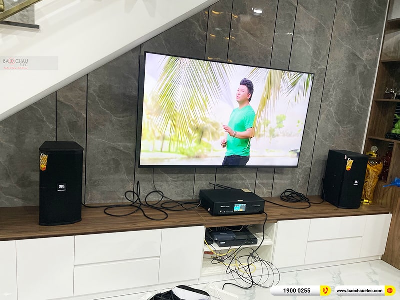 Lắp đặt dàn karaoke trị giá khoảng 30 triệu cho anh Trường tại Đồng Nai