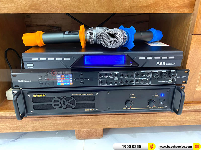 dàn karaoke gia đình anh Thảo ở Biên Hòa