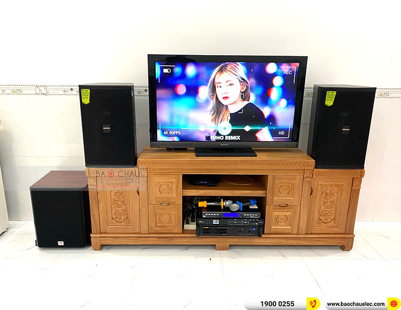 dàn karaoke gia đình anh Thảo ở Biên Hòa