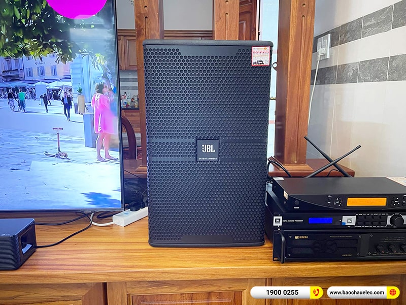 Lắp đặt dàn karaoke JBL hơn 72tr cho anh Duy tại Đồng Nai (JBL KP4012 G2, VM830A, KX180A, BSP-W151, UGX12 Plus) 