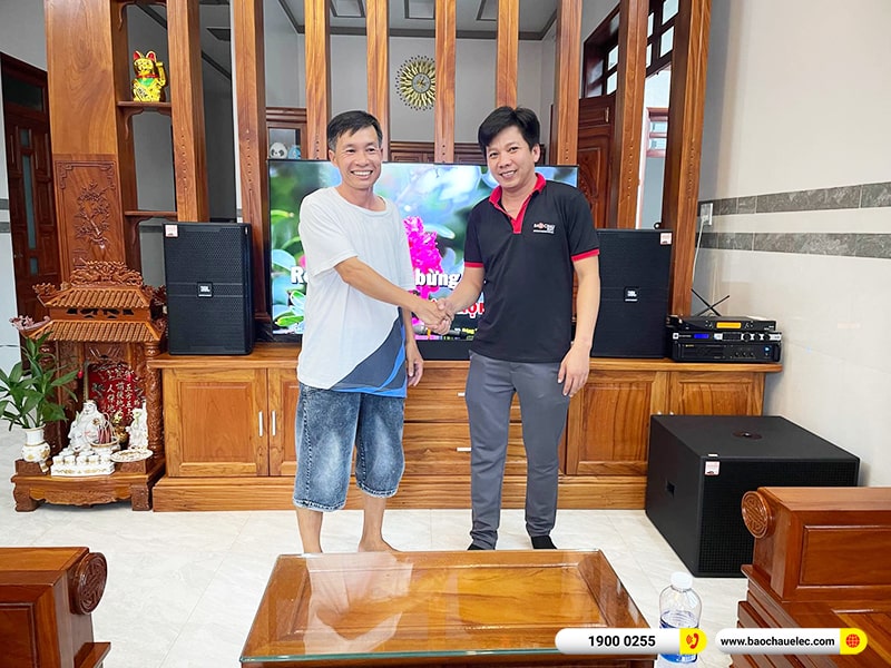 Lắp đặt dàn karaoke JBL hơn 72tr cho anh Duy tại Đồng Nai (JBL KP4012 G2, VM830A, KX180A, BSP-W151, UGX12 Plus) 