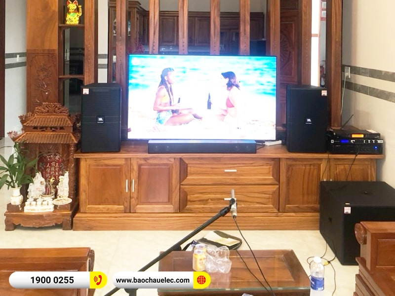 Lắp đặt dàn karaoke JBL hơn 72tr cho anh Duy tại Đồng Nai (JBL KP4012 G2, VM830A, KX180A, BSP-W151, UGX12 Plus) 
