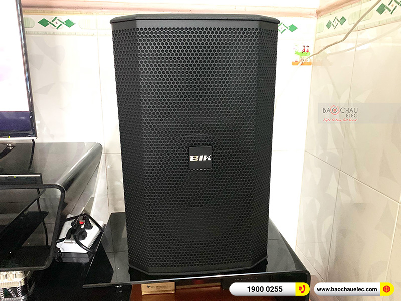 Lắp đặt dàn karaoke gia đình anh Ngọc