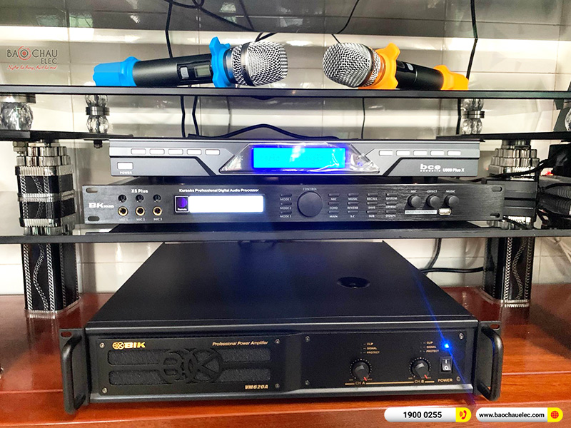 Lắp đặt dàn karaoke gia đình anh Ngọc