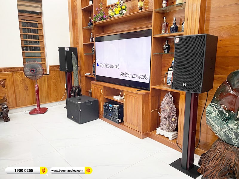 Lắp đặt dàn karaoke RCF gần 150tr cho anh Phú tại Đồng Nai (RCF CMAX 4112, IPS 2.5K, DAD 950, KSP-50, CSW-115, WB5000S,…) 