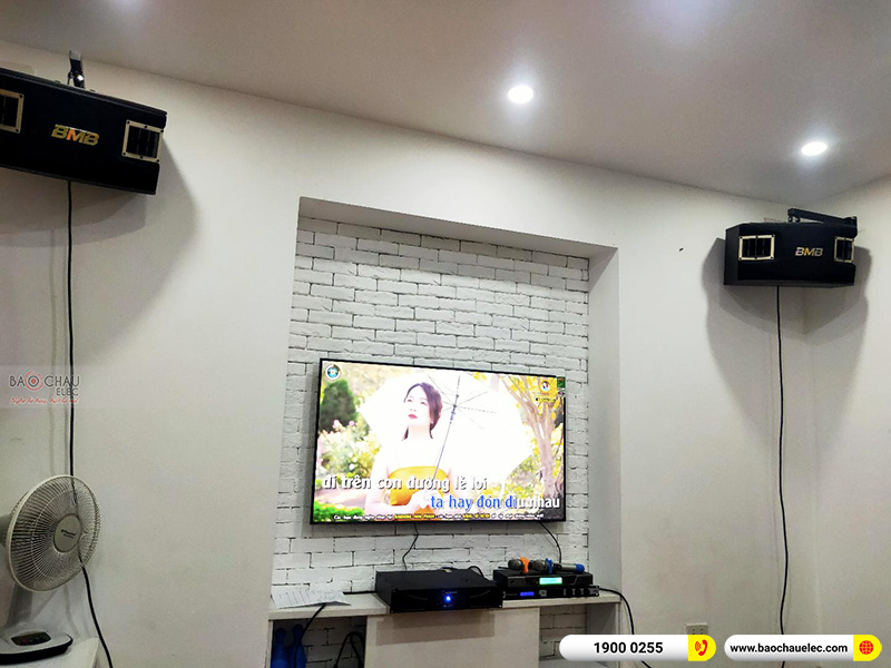Lắp đặt dàn karaoke gia đình anh Tâm tại Hà Nội