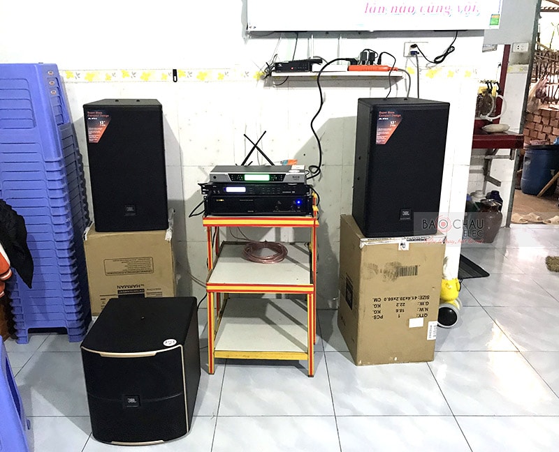 Dàn karaoke gia đình chị Duyên ở Trảng Bom h5