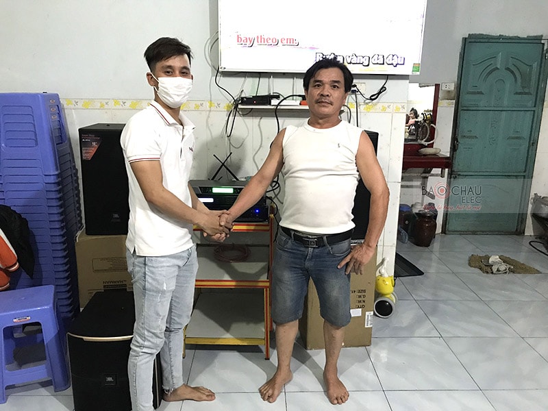 Dàn karaoke gia đình chị Duyên ở Trảng Bom h6