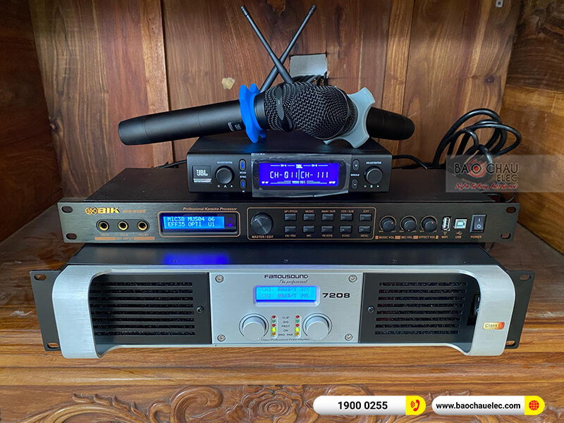 lắp đặt dàn karaoke gia đình anh Dũng tại Đồng Nai