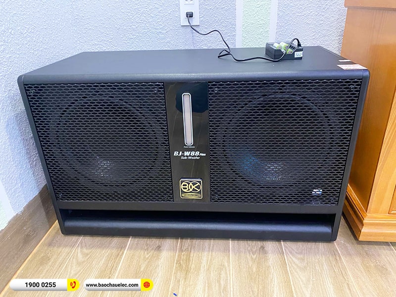 Lắp đặt dàn karaoke BMB 62tr cho anh Hiếu tại Đồng Nai (BMB 1212SE, VM830A, KX180A, BJ-W88 Plus, UGX12 Plus) 