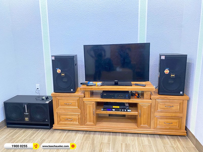 Lắp đặt d&agrave;n karaoke BMB 62tr cho anh Hiếu tại Đồng Nai (BMB 1212SE, VM830A, KX180A, BJ-W88 Plus, UGX12 Plus) 