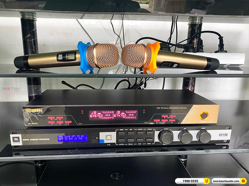 Lắp đặt dàn karaoke trị giá hơn 40 triệu cho anh Mẫu tại Đồng Nai