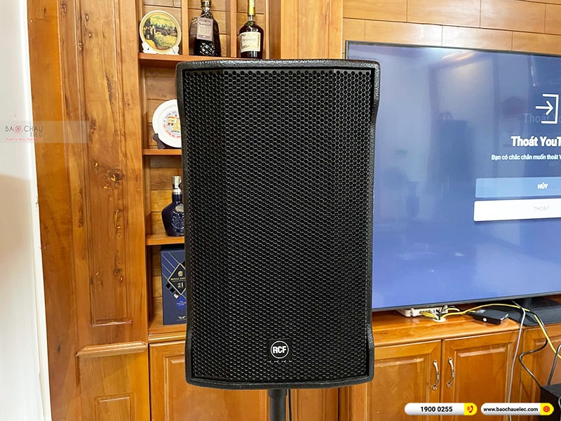 Lắp đặt dàn karaoke trị giá hơn 100 triệu cho chị Hằng tại Đồng Nai (RCF CMAX 4112, VM1020A, KX180A, Klipsch SPL150, 4K Plus. UGX12 Plus)