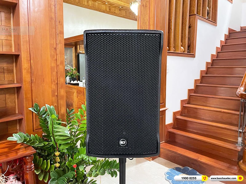 Lắp đặt dàn karaoke trị giá hơn 100 triệu cho chị Hằng tại Đồng Nai (RCF CMAX 4112, VM1020A, KX180A, Klipsch SPL150, 4K Plus. UGX12 Plus)
