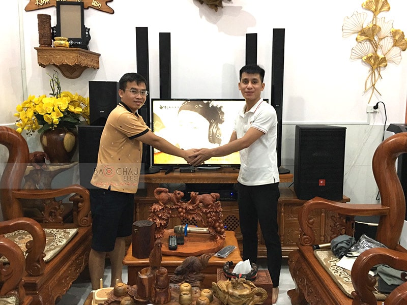 dàn karaoke gia đình anh Ngọc ở Trảng Dài h7