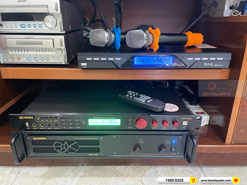 Lắp đặt dàn karaoke anh Thắng tại Đồng Nai