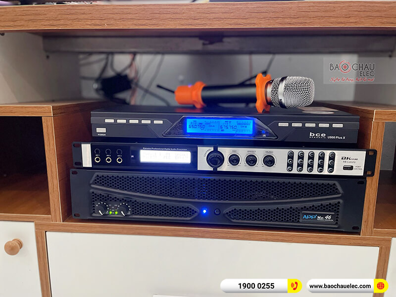 Lắp đặt dàn karaoke chị Hiền tại Đồng Nai