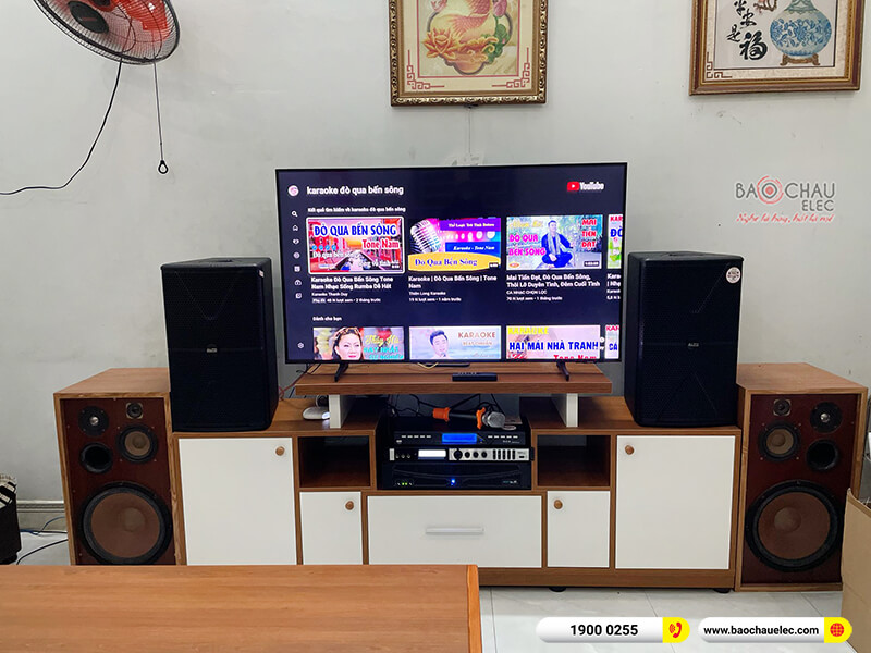 Lắp đặt d&agrave;n karaoke chị Hiền tại Đồng Nai