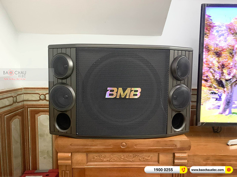 Lắp đặt dàn karaoke gia đình anh Kiên