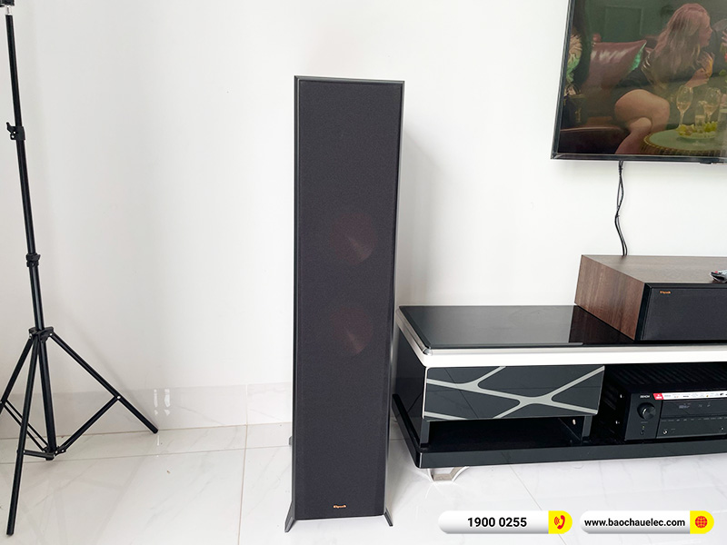 Lắp đặt d&agrave;n nghe nhạc, xem phim trị gi&aacute; hơn 70 triệu cho anh Thanh tại Đồng Nai (Klipsch RP8000F II, RP-504C II, Denon AVC-X3700H) 