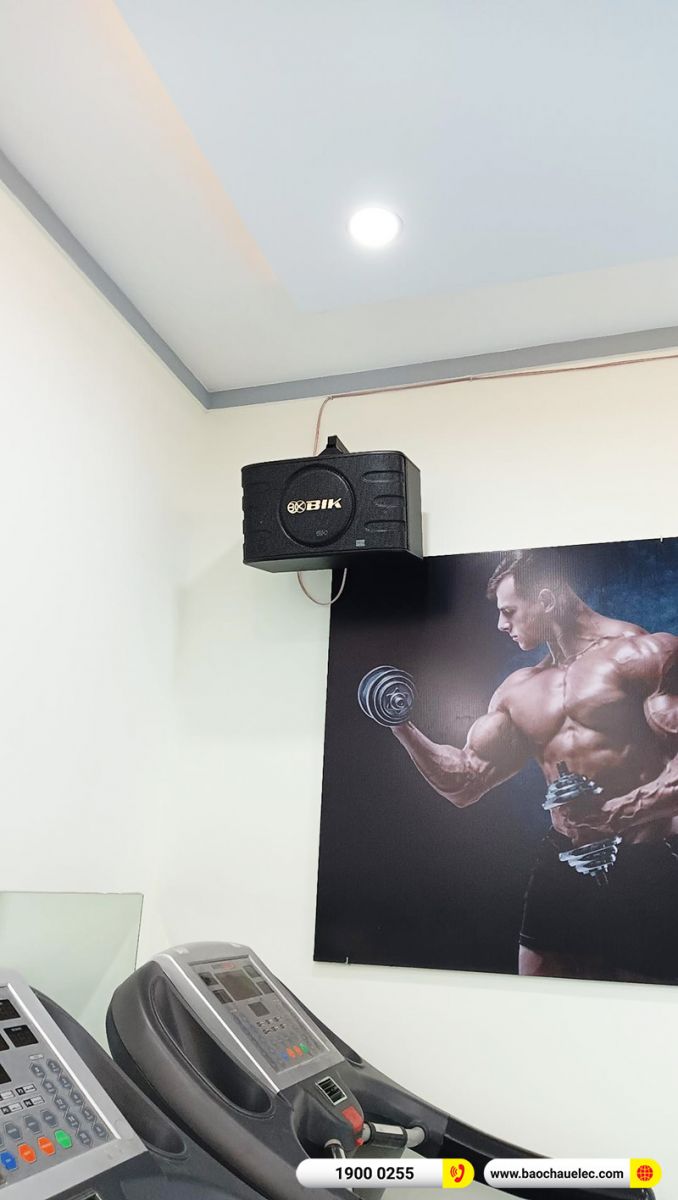 Lắp đặt dàn âm thanh phòng Gym tại Đồng Nai (BIK BJ-S668, BIK BJ-A88)