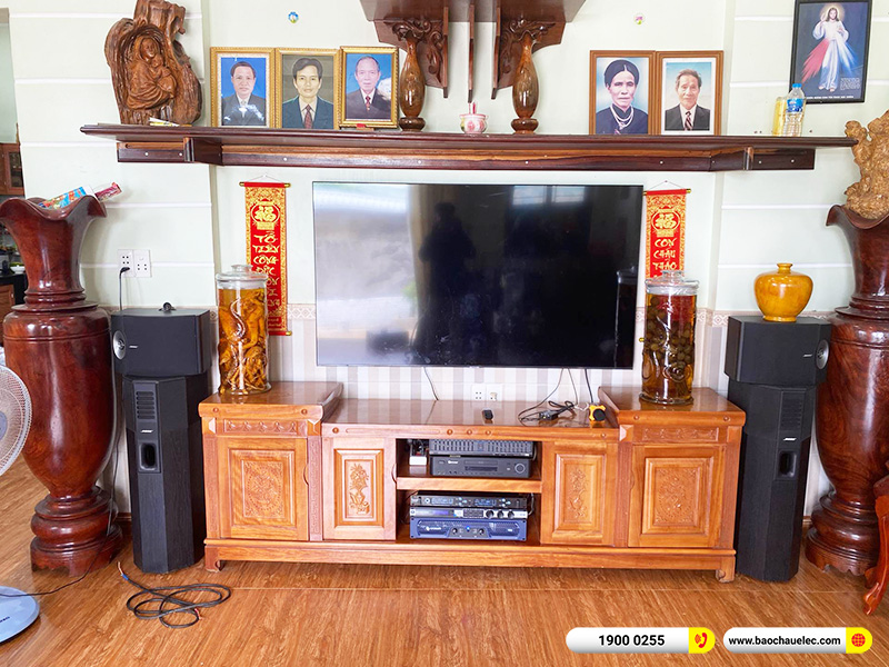 Nâng cấp Combo đẩy vang KM21 trị giá khoảng 20 triệu cho anh Nho tại Đồng Nai (Crown T5, JBL KX180A) 