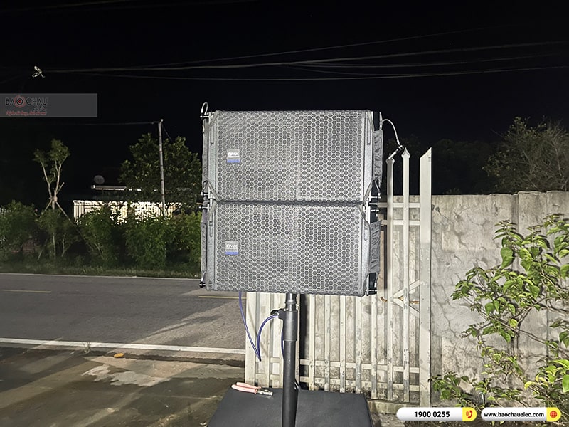 Lắp đặt dàn Line Array DMX cho anh Tuấn Anh tại Quảng Ninh (DMX CLA-Xi10P, CLA-Xi18A, Alto Live1202, X6 Luxury, UGX12,..)