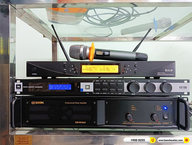 Lắp đặt dàn âm thanh hội trường cho Ngân hàng Chính Sách Xã Hội tại Đồng Nai (BMB CSS 1212SE, VM1020A, KX180A, SPL-120, UGX12 Plus) 
