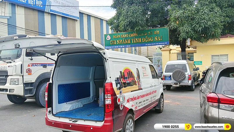 Lắp đặt dàn âm thanh hội trường cho Ngân hàng Chính Sách Xã Hội tại Đồng Nai (BMB CSS 1212SE, VM1020A, KX180A, SPL-120, UGX12 Plus) 