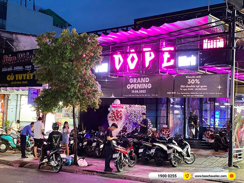 Lắp đặt dàn âm thanh trị giá 70tr quán Dope Billiards Museum tại Đồng Nai (JBL Pasion 12, AAP TD8004, VM620A, BKSound BK500) 