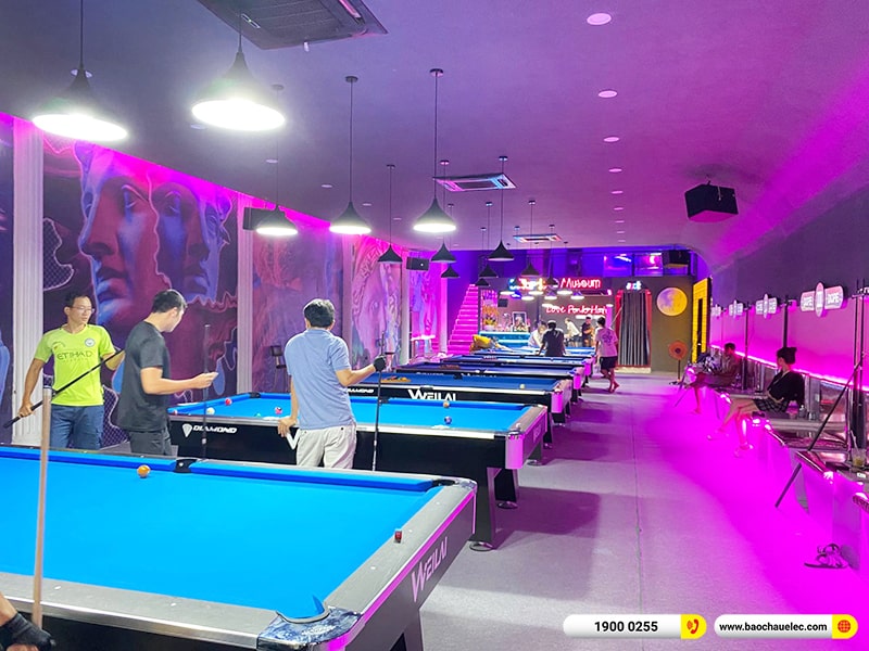Lắp đặt dàn âm thanh trị giá 70tr quán Dope Billiards Museum tại Đồng Nai (JBL Pasion 12, AAP TD8004, VM620A, BKSound BK500) 