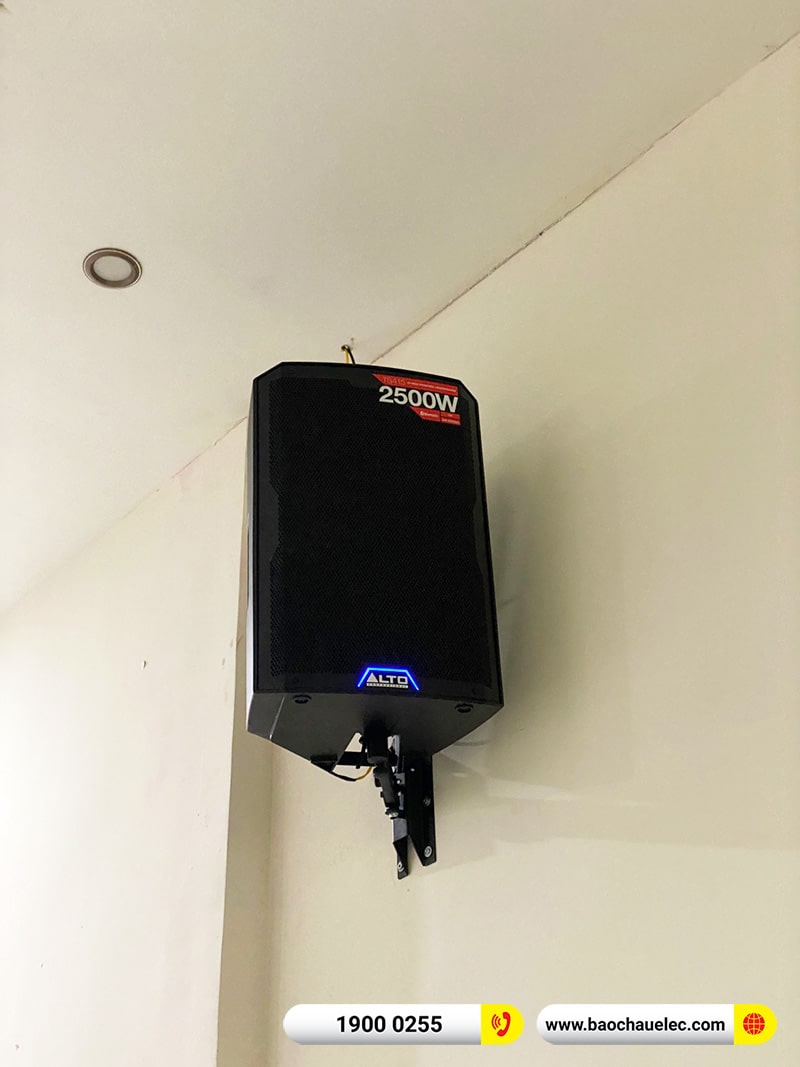 Lắp đặt dàn âm thanh 180tr cho TT Tiệc cưới Thanh Bình tại Đồng Nai (TS415, TS412, TS418S, KX850, Live 1604, Actpro DSP48,…)
