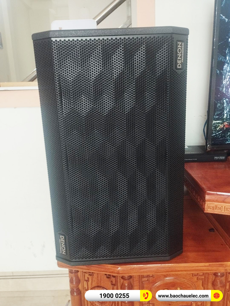 Lắp đặt dàn karaoke Denon hơn 26tr cho anh Ánh tại Đồng Nai (Denon DP-R312, BKSound DKA 8500)