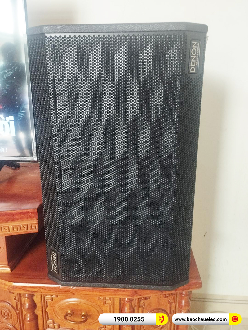 Lắp đặt dàn karaoke Denon hơn 26tr cho anh Ánh tại Đồng Nai (Denon DP-R312, BKSound DKA 8500)