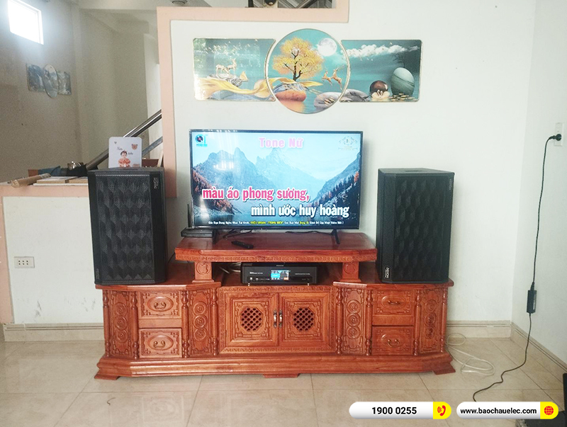 Lắp đặt dàn karaoke Denon hơn 26tr cho anh Ánh tại Đồng Nai (Denon DP-R312, BKSound DKA 8500)