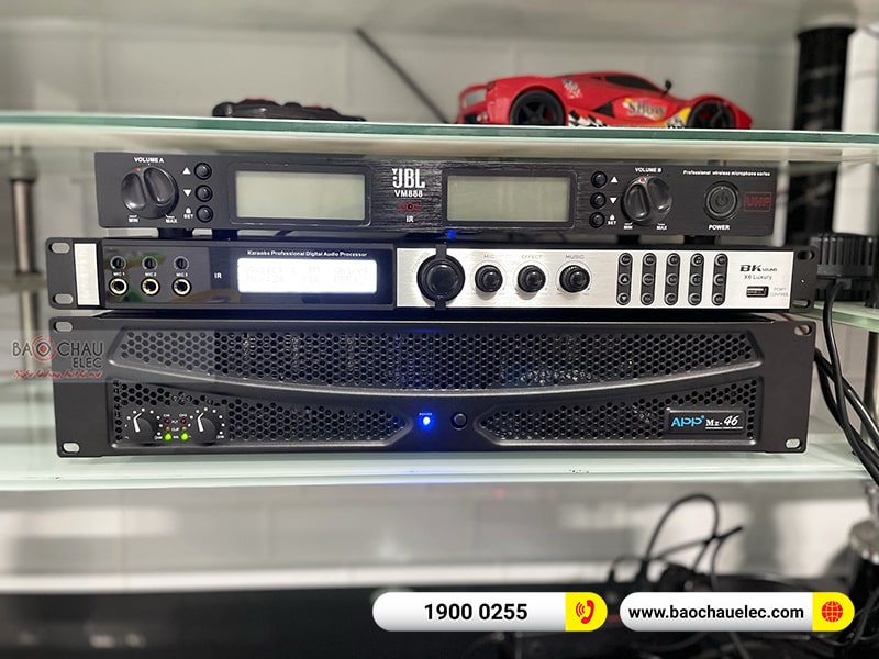Dàn karaoke gia đình anh chính 