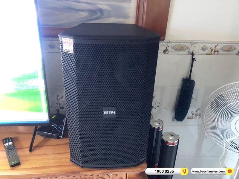 Lắp đặt dàn karaoke BIK hơn 44tr cho anh Chung tại Đồng Nai (BIK BSP 412II, CA-J602, BPR-5600, SW815, BJ-U550) 