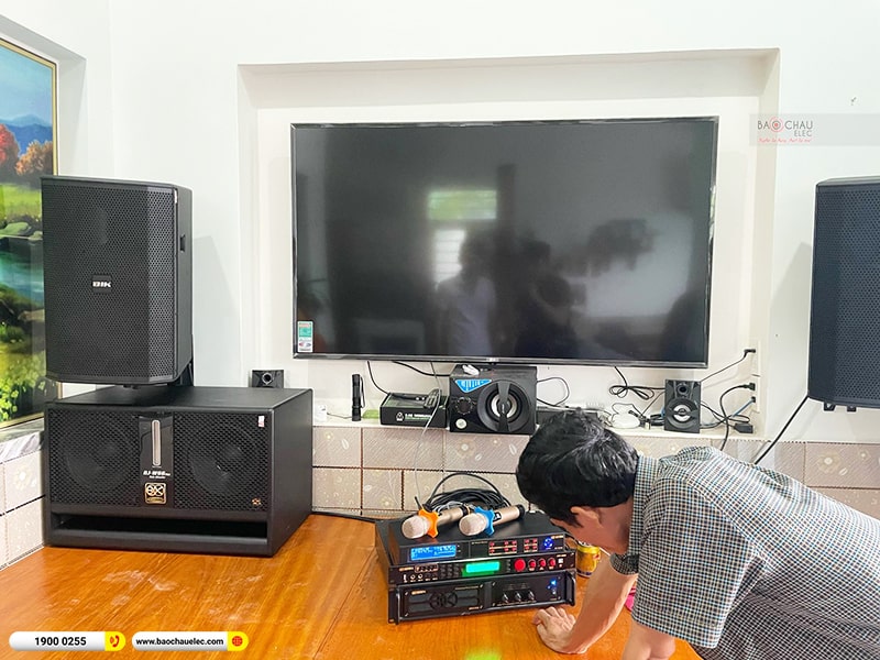 Lắp đặt dàn karaoke trị giá gần 50 triệu cho anh Cường tại Đồng Nai 