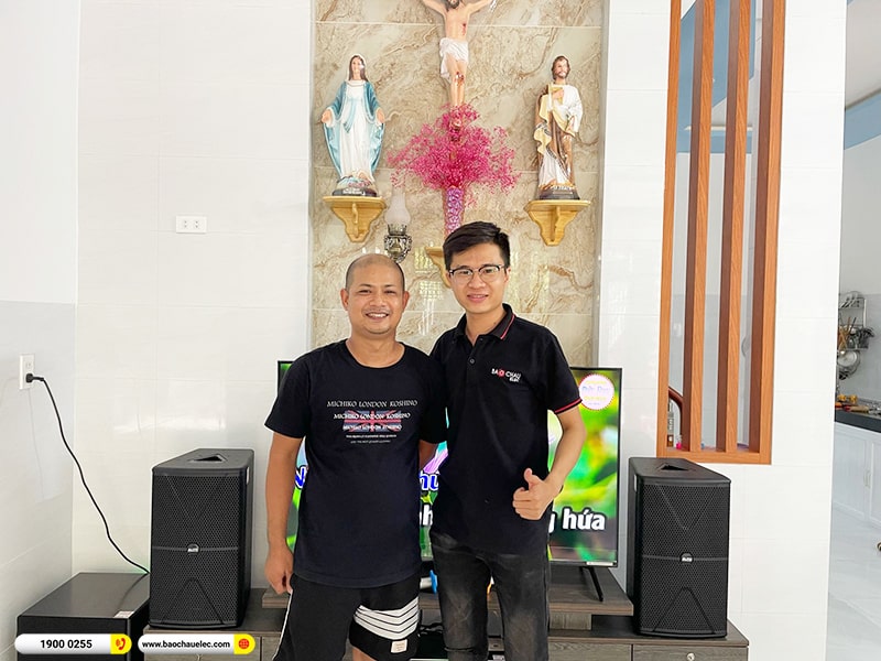 Lắp đặt dàn karaoke trị giá khoảng 30 triệu cho anh Đạo tại Đồng Nai (Alto AT1000II, VM420A, X6 Luxury, SW512B, UGX12) 