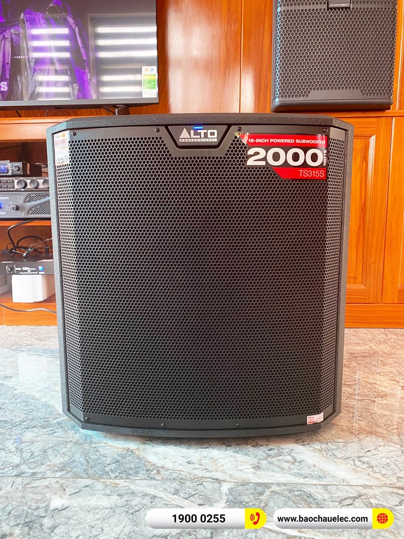 Lắp đặt d&agrave;n karaoke trị gi&aacute; gần 90 triệu cho anh Du tại Đồng Nai (JBL KP4012 G2, Xli2500, KX180A, TS315S, VM300, BKSound M8) 