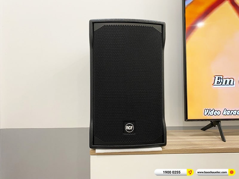 Lắp đặt dàn karaoke trị giá gần 60 triệu cho anh Đức tại Đồng Nai (RCF EMAX 3110 MK2, VM620A, KX180A, NSS-SW300, UGX12 Gold) 