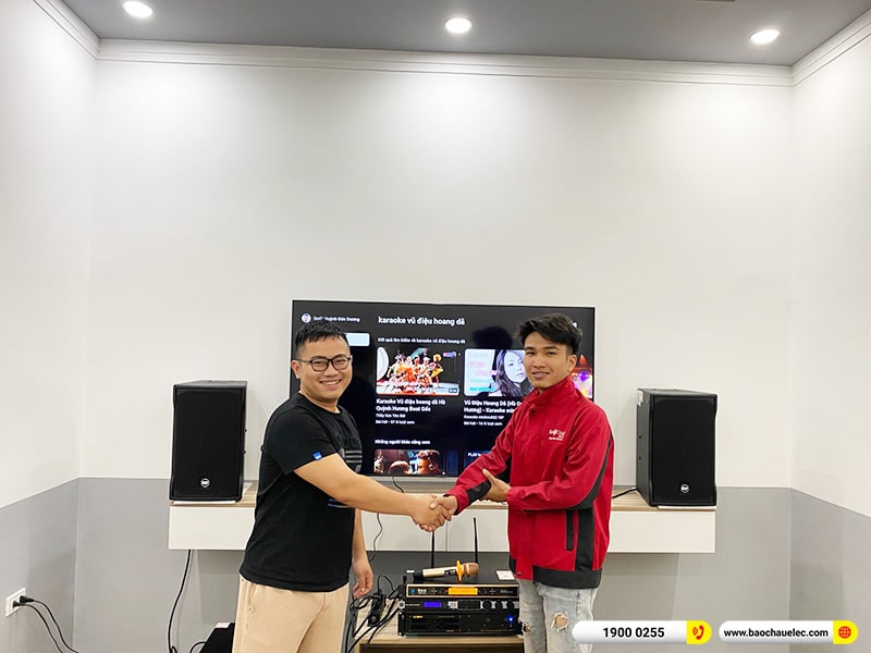 Lắp đặt dàn karaoke trị giá gần 60 triệu cho anh Đức tại Đồng Nai (RCF EMAX 3110 MK2, VM620A, KX180A, NSS-SW300, UGX12 Gold) 