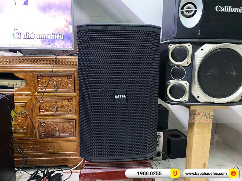 Dàn karaoke gia đình anh Dũng