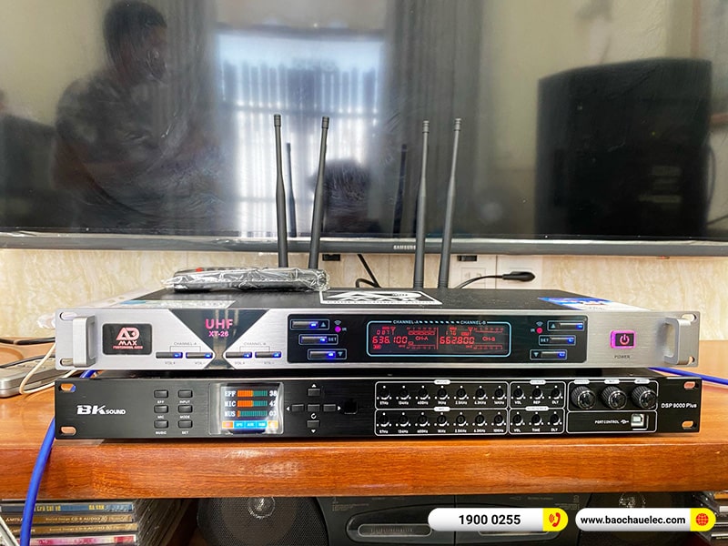 Lắp đặt dàn karaoke trị giá gần 30 triệu cho anh Hoàng tại Đồng Nai (Alto TS412, BKSound DSP-9000 Plus) 