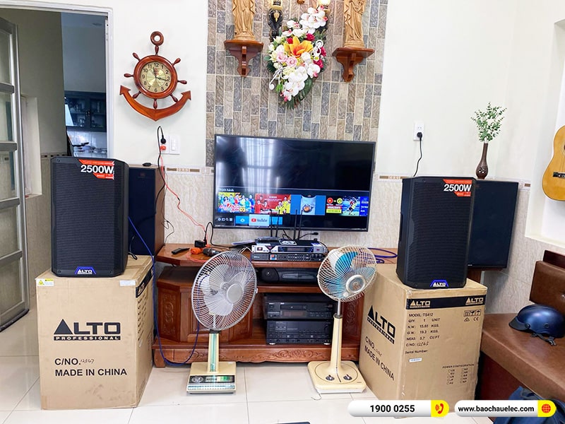 Lắp đặt dàn karaoke trị giá gần 30 triệu cho anh Hoàng tại Đồng Nai (Alto TS412, BKSound DSP-9000 Plus) 