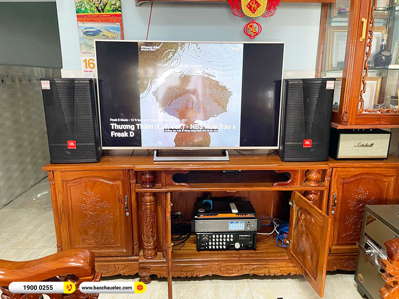 N&acirc;ng cấp d&agrave;n karaoke trị gi&aacute; khoảng 30 triệu cho anh Ho&agrave;ng tại Đồng Nai