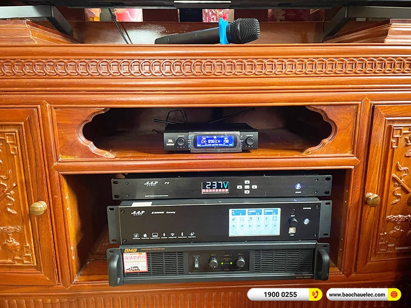 Lắp đặt dàn karaoke RCF hơn 92tr cho anh Huy tại Đồng Nai (3112 MK2, DAD 950, K9900II Luxury, Alto TS15S, VM300, AAP P8) 