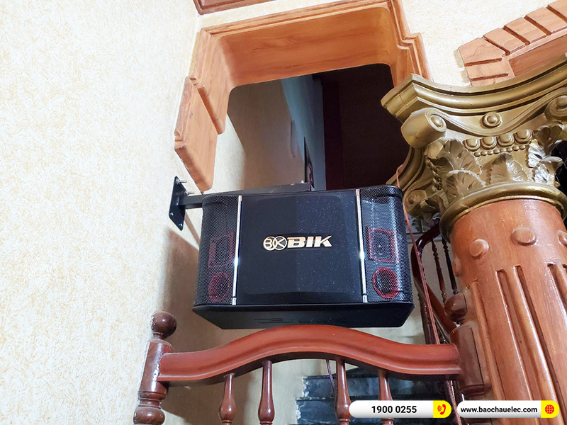 Lắp đặt dàn karaoke trị giá hơn 20 triệu cho anh Khải tại Hà Nội (BIK BJ-S768, BKSound DP4500, BIK BJ-U500)