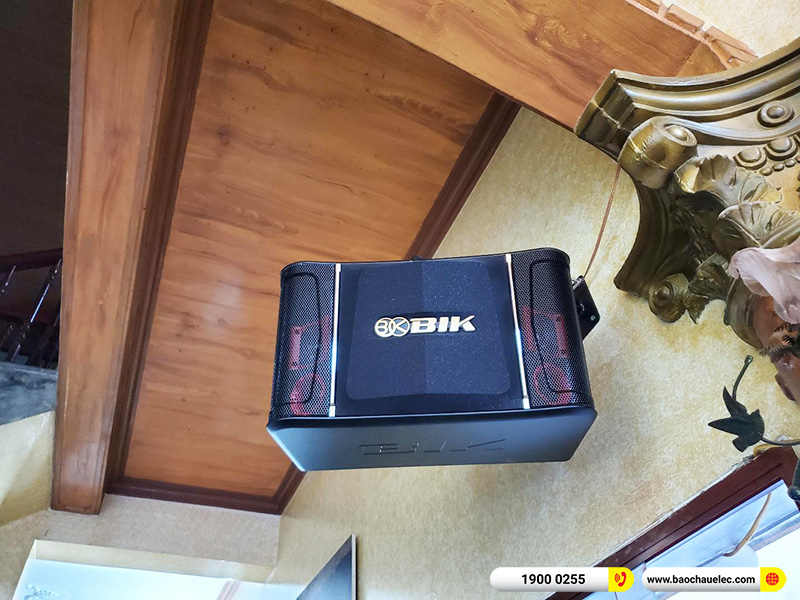 Lắp đặt dàn karaoke trị giá hơn 20 triệu cho anh Khải tại Hà Nội (BIK BJ-S768, BKSound DP4500, BIK BJ-U500)